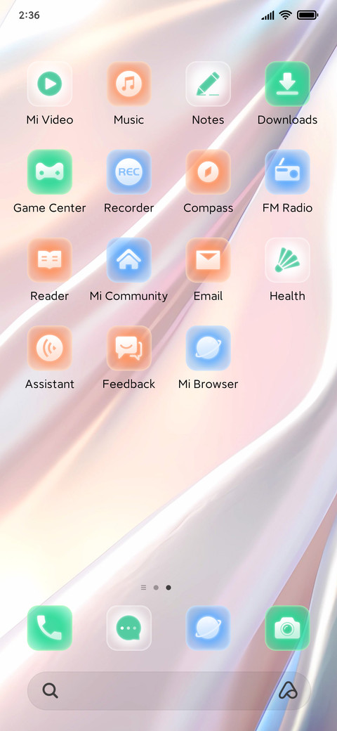 Simple Halo Silk screenshot