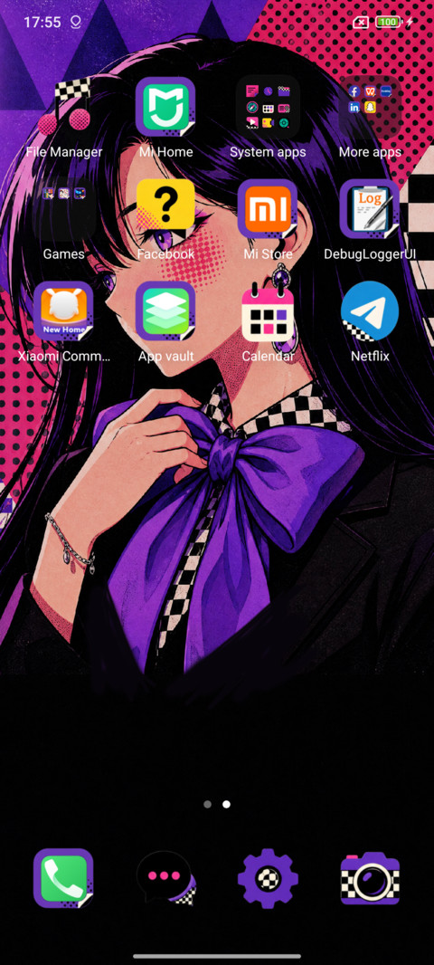 Lavender AnimeGirl screenshot