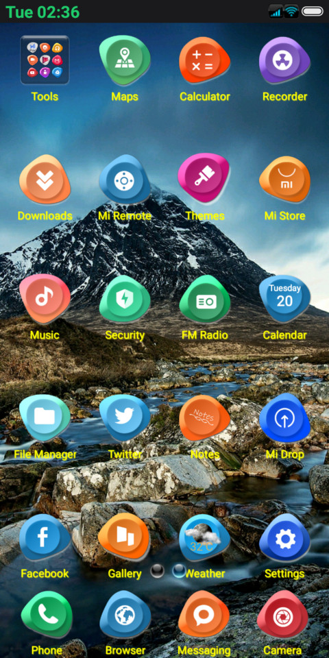 My theme screenshot