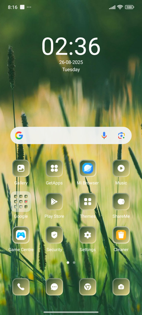 Dahlia screenshot