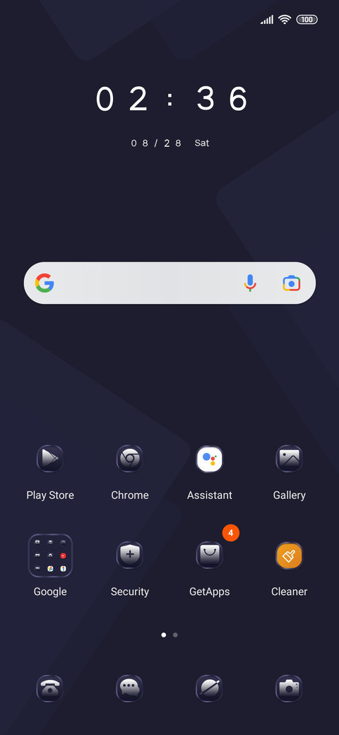 Business luxury screenshot