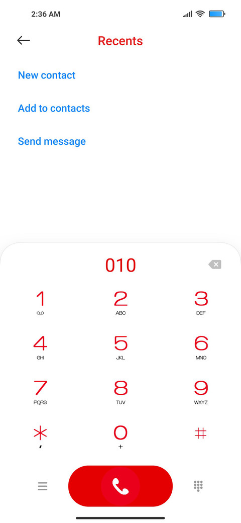 HTC Dark Red screenshot