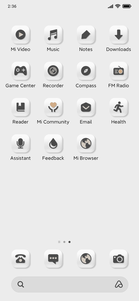 Light luxury screenshot