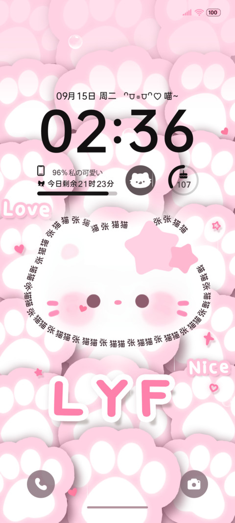 小猫署名涂鸦姓氏 screenshot