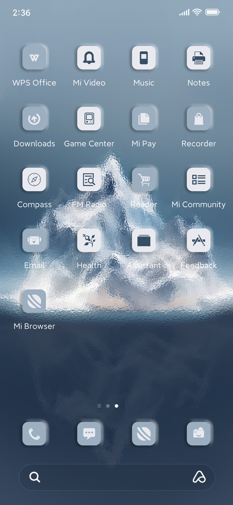 icebergs th screenshot
