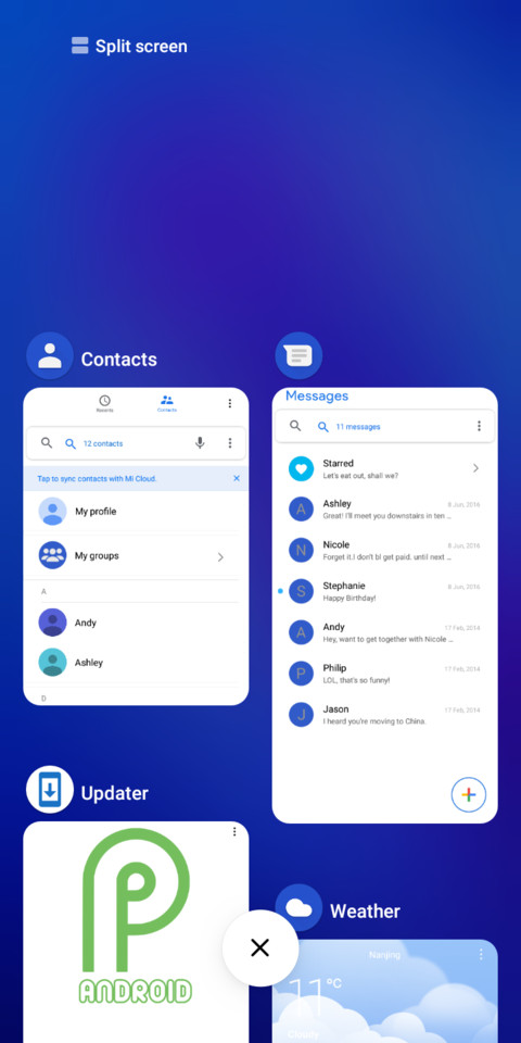 Android Go V10 v3 screenshot