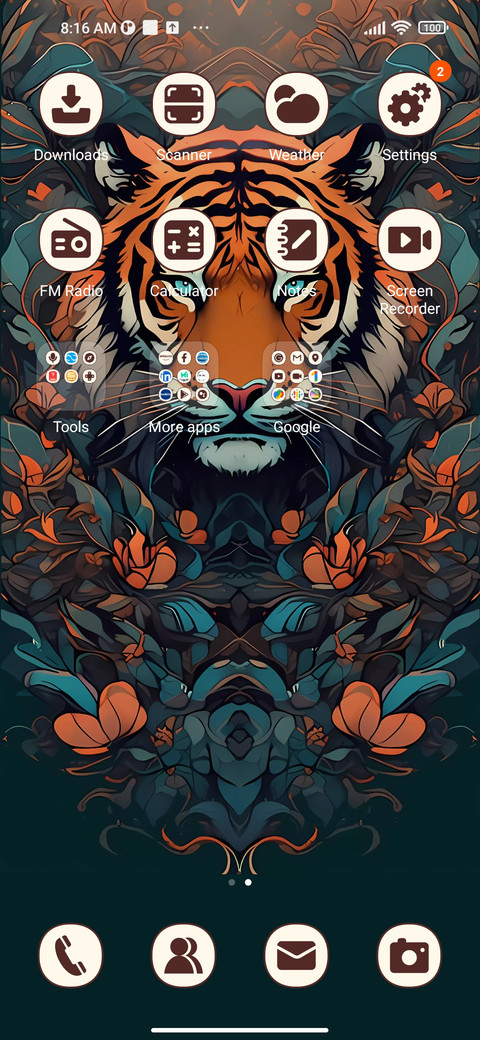 tiger screenshot