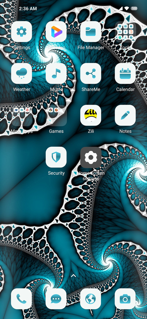 Luxury Fluid screenshot
