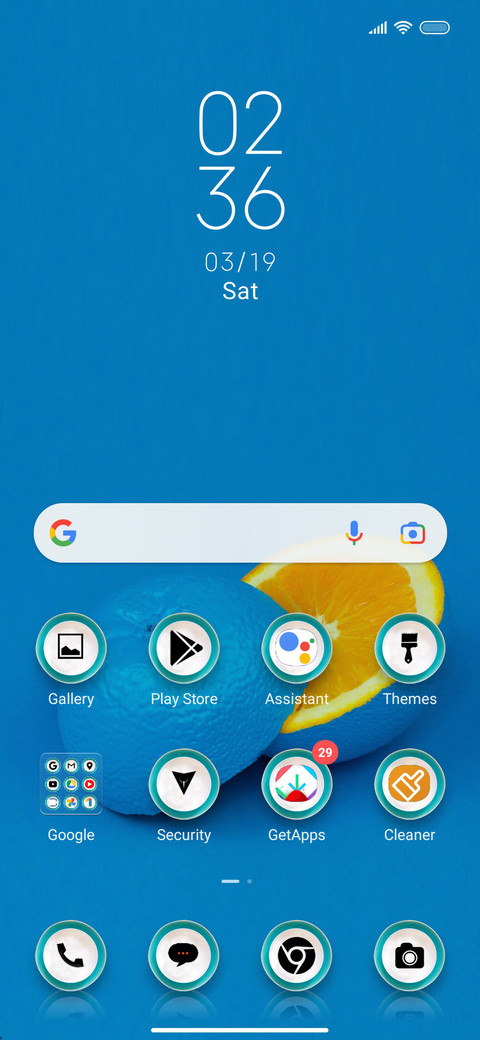 Minimal quo screenshot