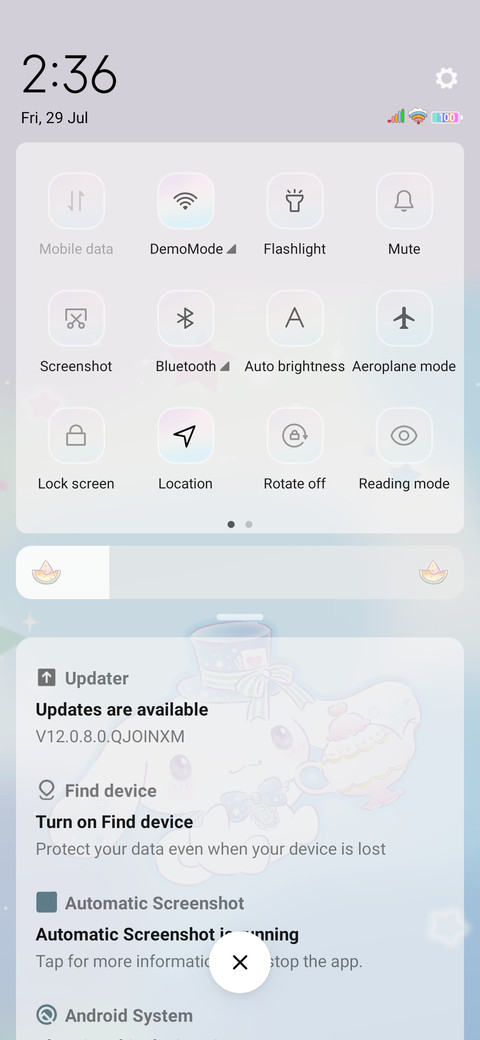 Dreamy Cinnamon screenshot