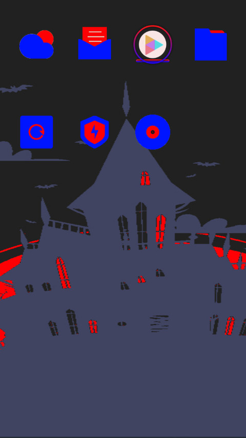 red blue screenshot