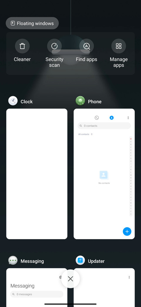 Business mottled screenshot