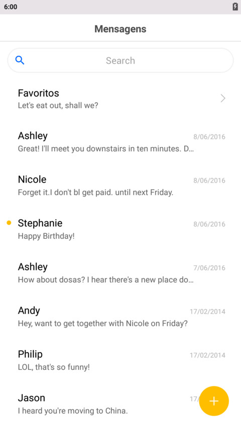 Android P screenshot