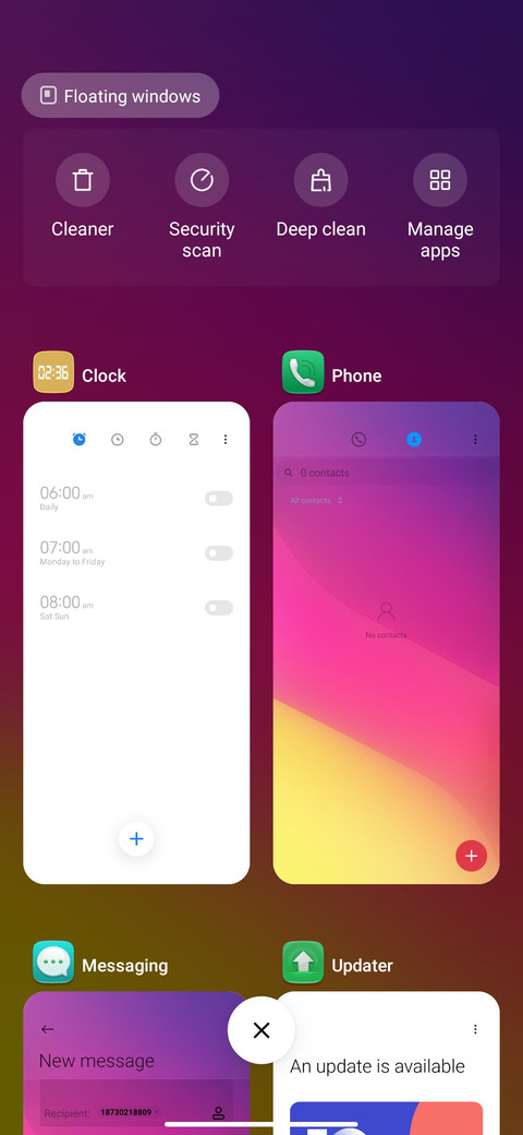 Oppo Color screenshot