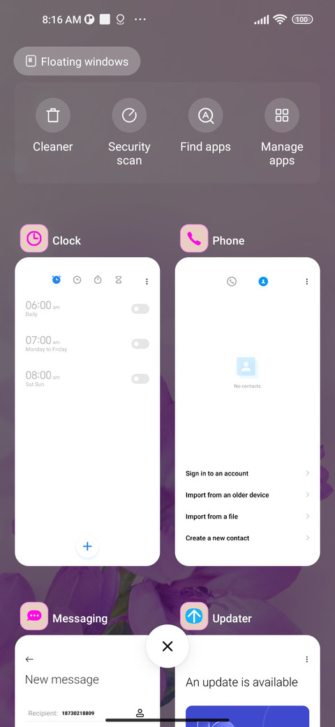 pastel blossom screenshot