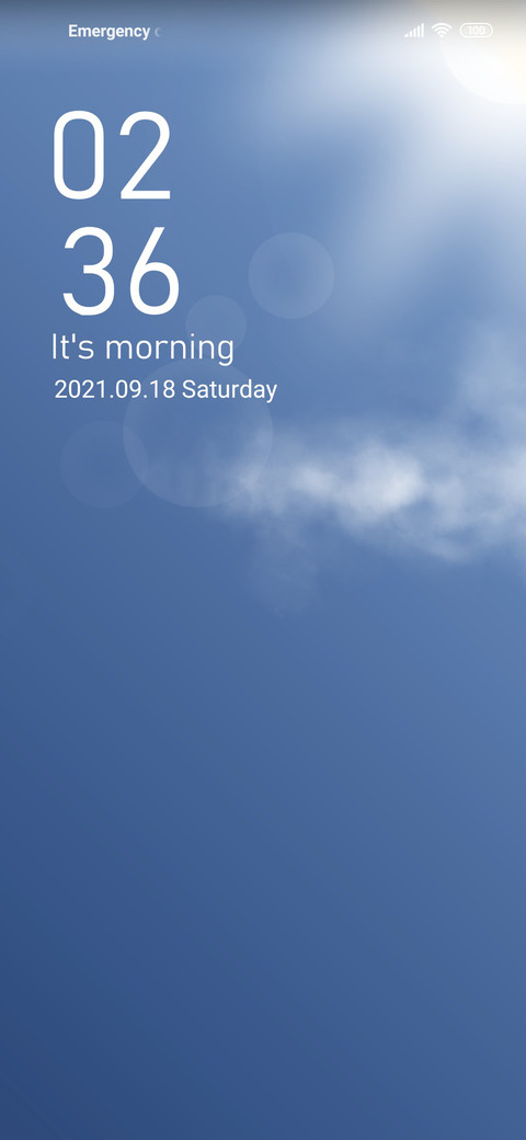 Weather diary screenshot