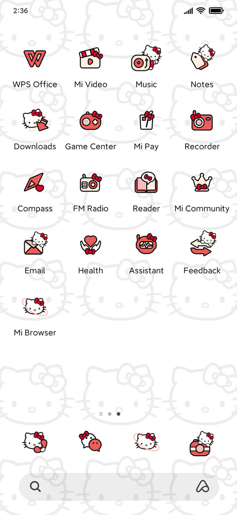 HelloKitty dynamic screenshot