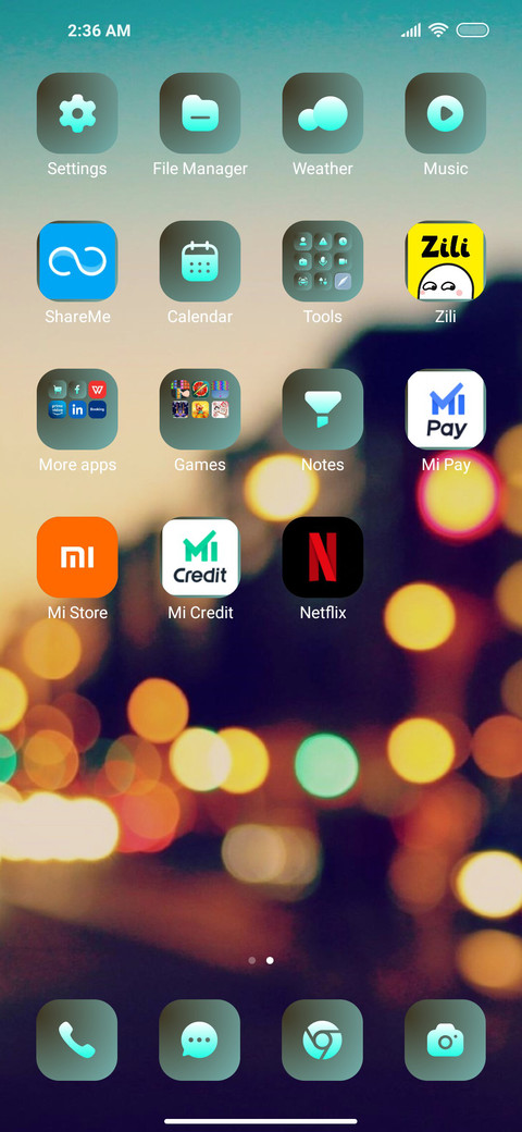 Lights screenshot
