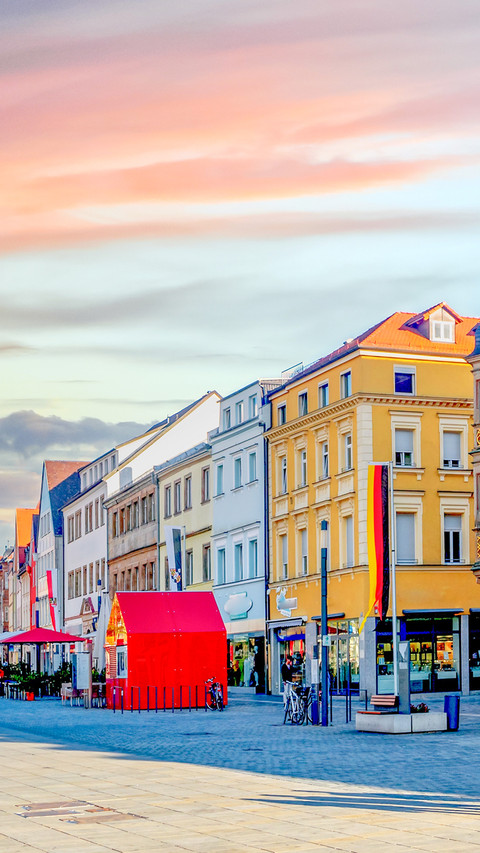 Old city of Bayreuth, Bavaria, Germany screenshot