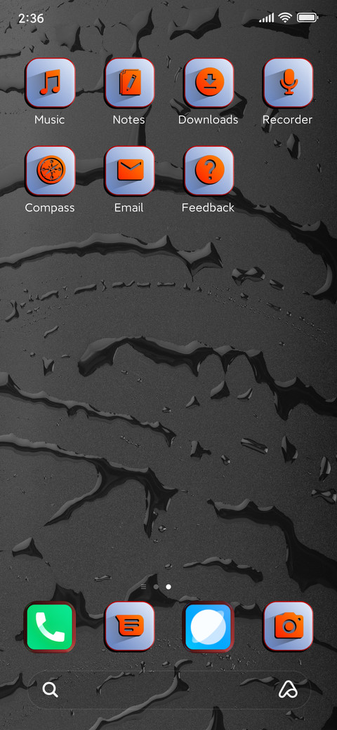 Droplet screenshot