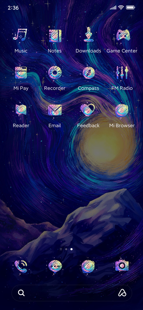 Starfall Night screenshot