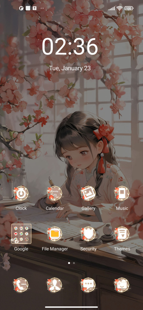 Sleeping in Spring screenshot