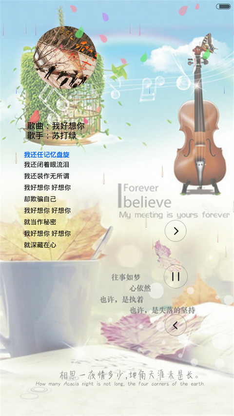 落花成殇（动态效果+全图标） screenshot