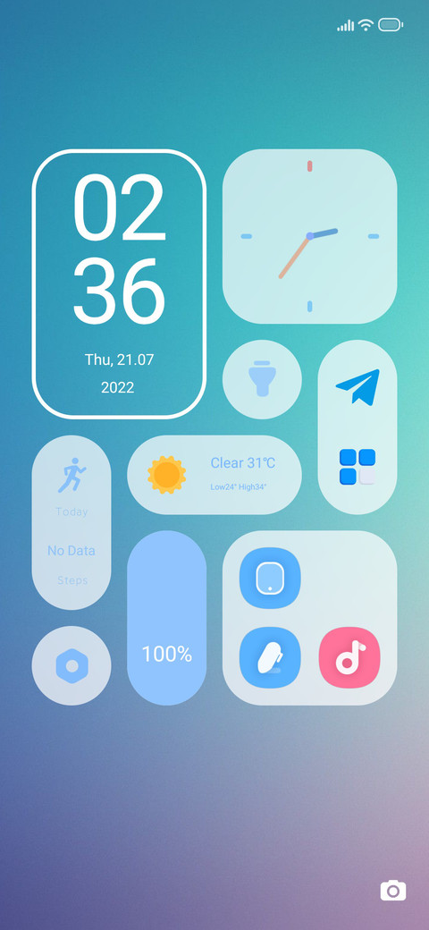 Widget En screenshot