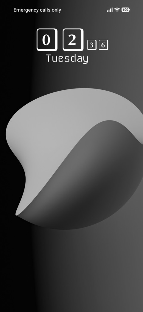 Minimal Apple screenshot
