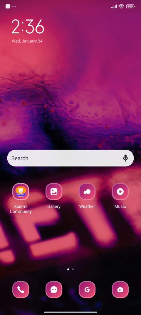 Neon Blur screenshot