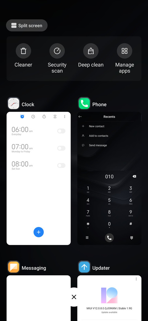 Black luxury screenshot