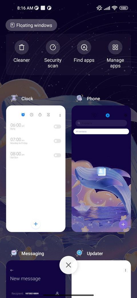 Whale fantasy screenshot