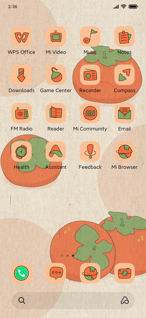 Persimmon smooth screenshot