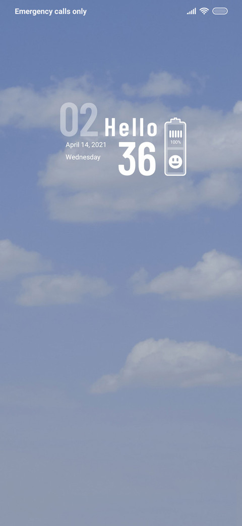 Cloud Blue screenshot