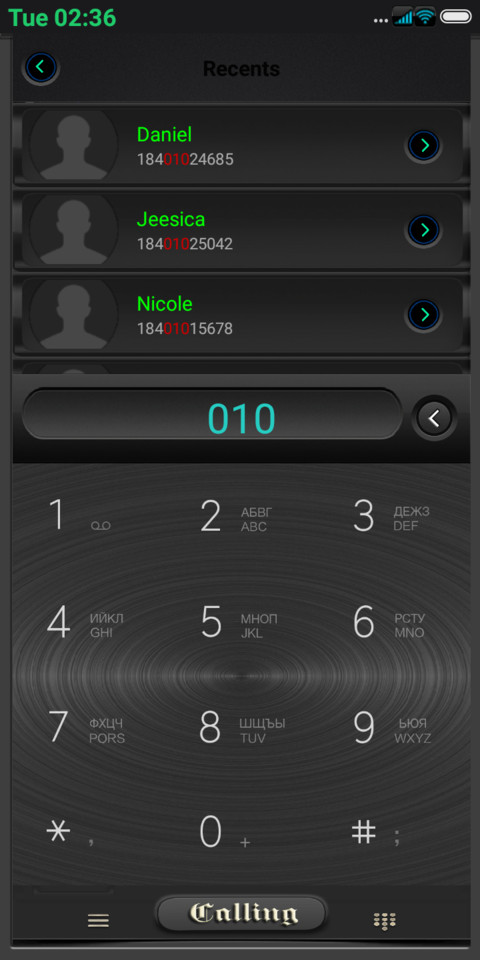 Black rhyme V10 screenshot