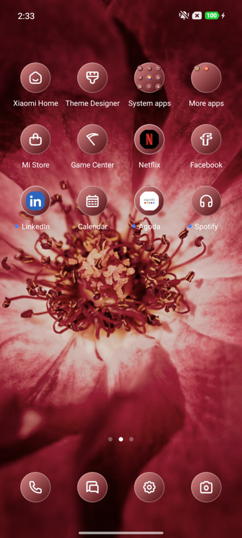 Red Flower screenshot