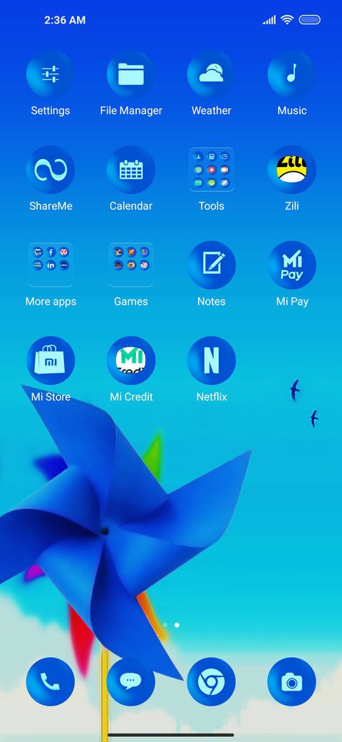 Pinwheelz Qo screenshot
