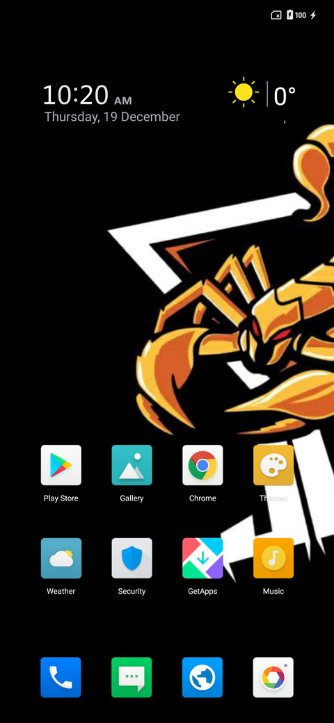 Android X V11 screenshot