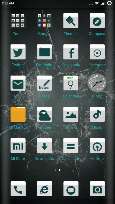 Green screenshot