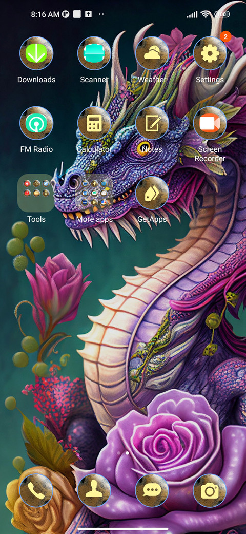dragon pink screenshot