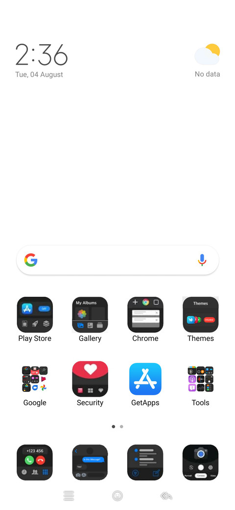 Pure Dark v10 screenshot
