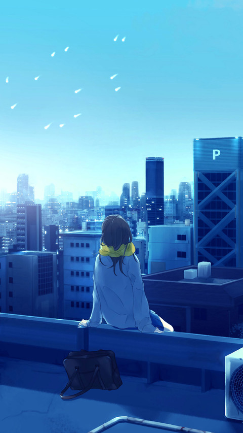 眺望天空的女孩 screenshot