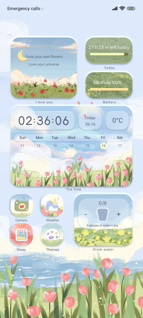 Oil Painting Tulip screenshot