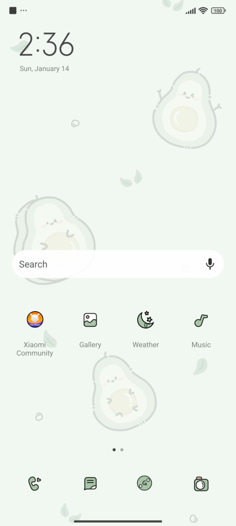 Cute avocados screenshot