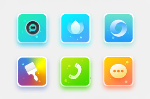 纯白色 screenshot
