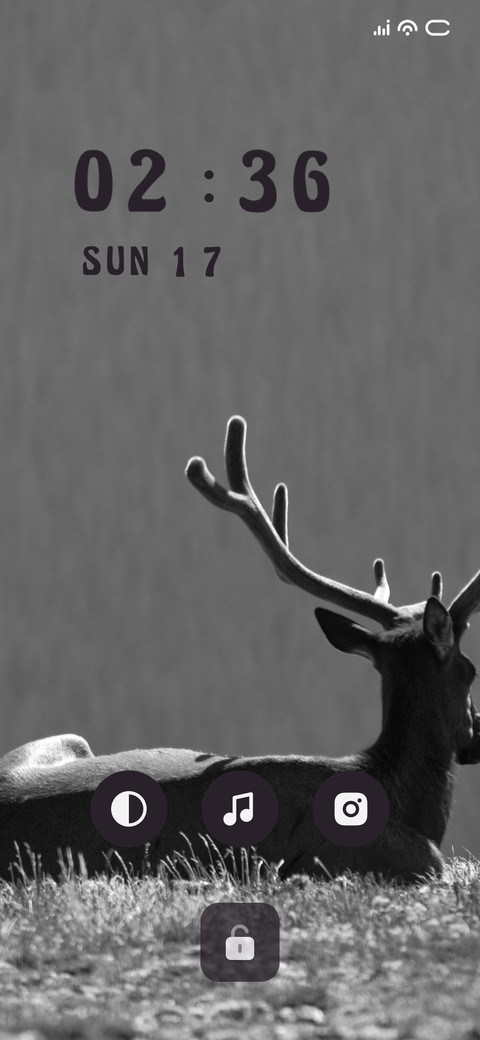Deer Monochrome screenshot