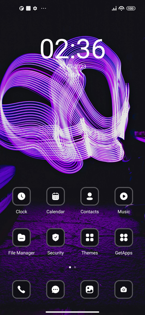 Neon Purple screenshot