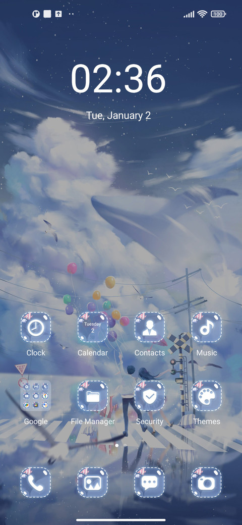 Sea of clouds screenshot