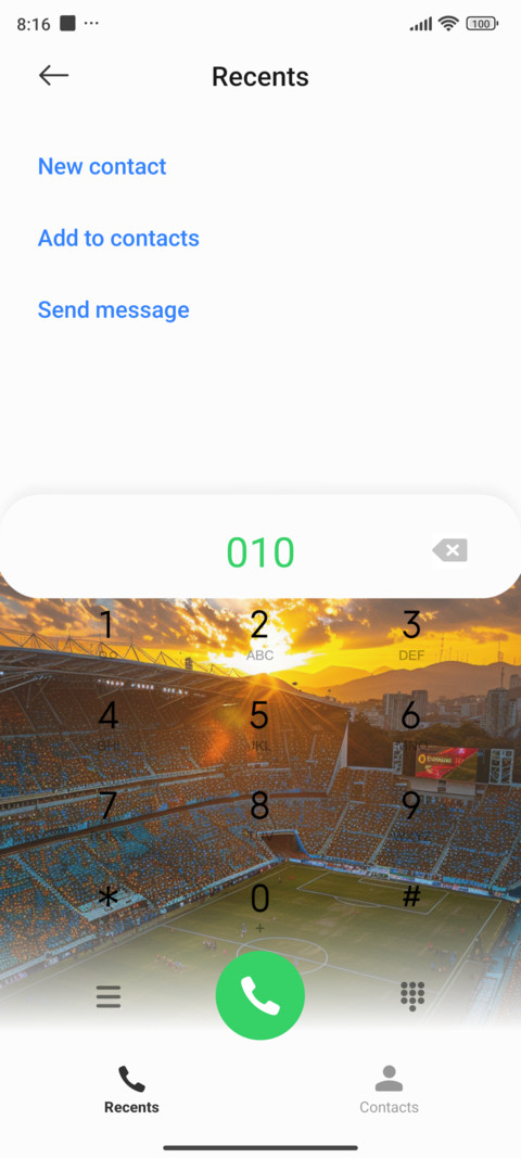 Sunset stadium screenshot