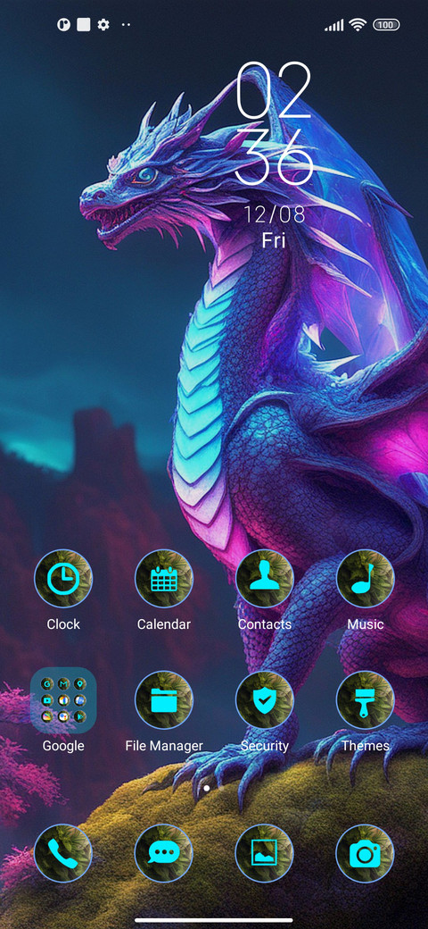 dragon purple screenshot